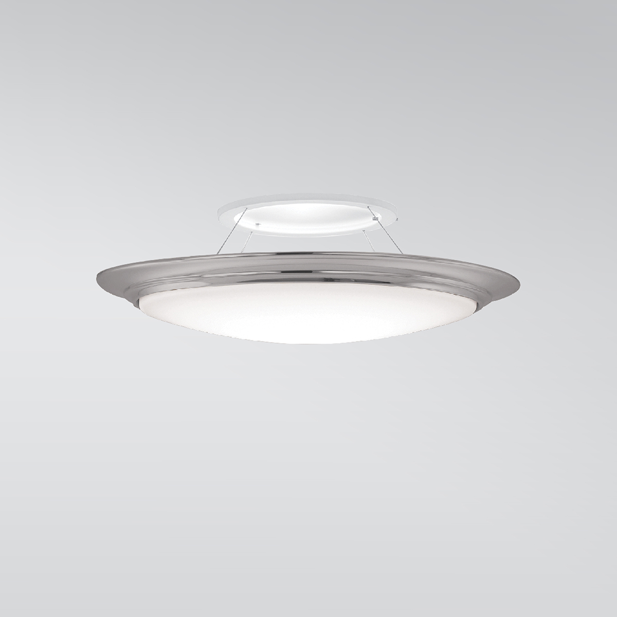 Ovation CM1708 Ceiling mount light fixture with the illusion of a pendant
