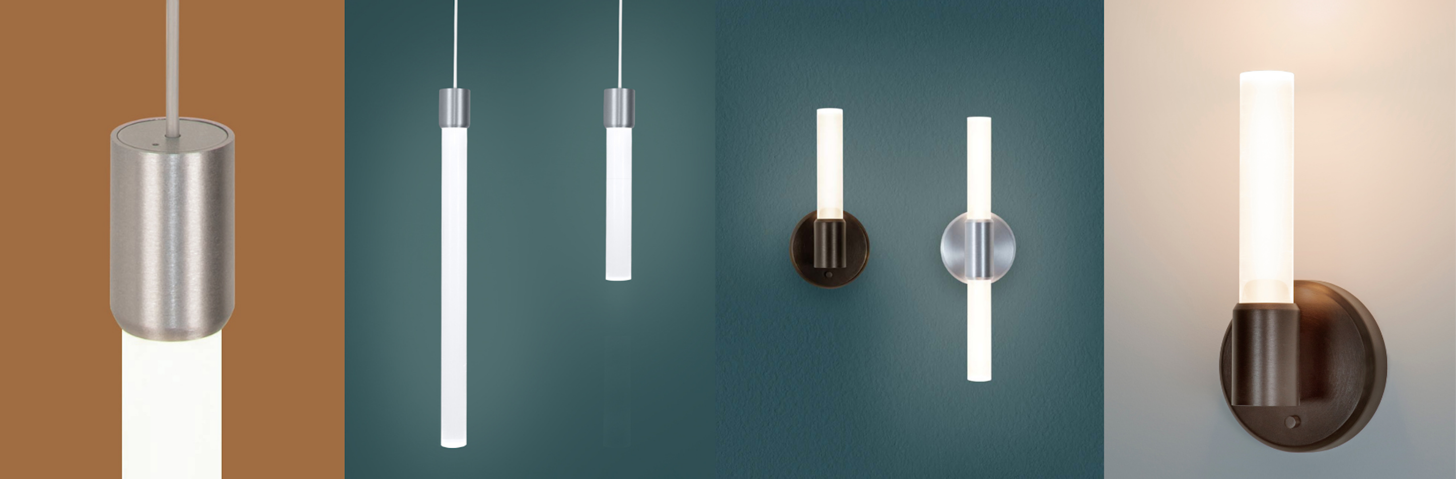 Theo is a unique acyrlic light rod pendant made by Visa Lighting