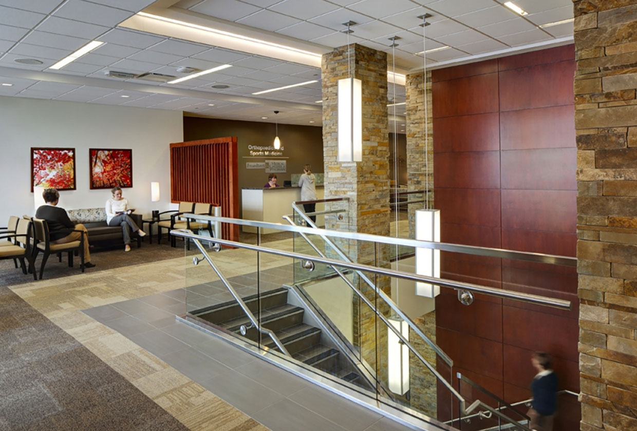 Project: Medical College of Wisconsin Spine Center featuring the Parallel Lights